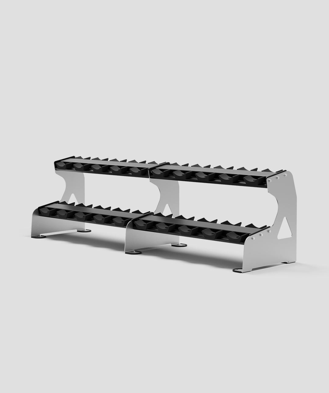 Exigo 2.5m 2-Tier Dumbbell Rack