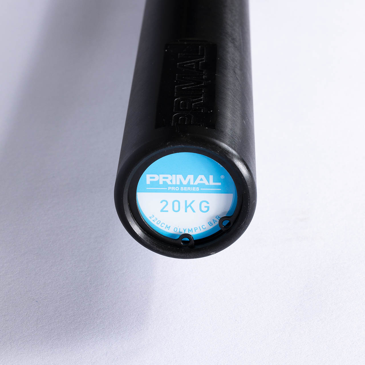 Primal Pro Series 8 Needle Dual Knurl 20kg Olympic Bar - Teflon Coating