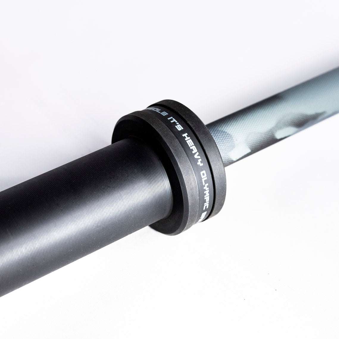 Primal Pro Series 8 Needle Dual Knurl 20kg Olympic Bar - Digital Camouflage Teflon Coating