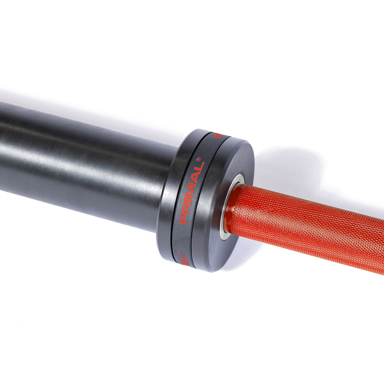 Primal Pro Series 8 Needle Dual Knurl 20kg Olympic Bar - Teflon Coating