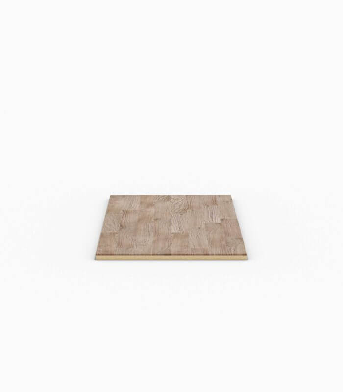 Exigo 2x1m Oak Insert 40mm