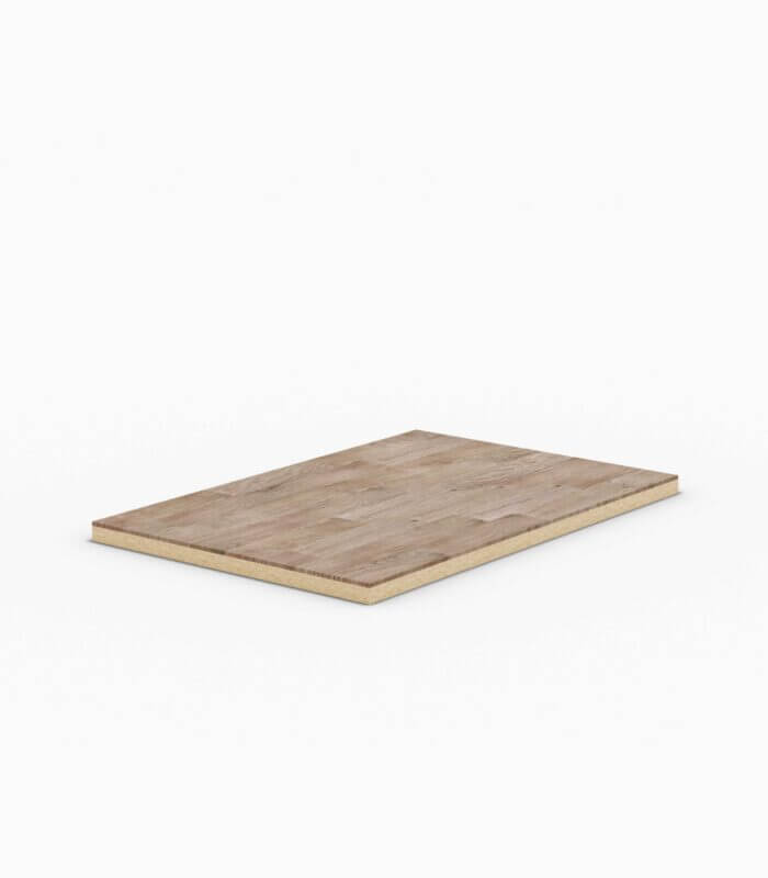 Exigo 1.5x1m Oak Insert 56mm