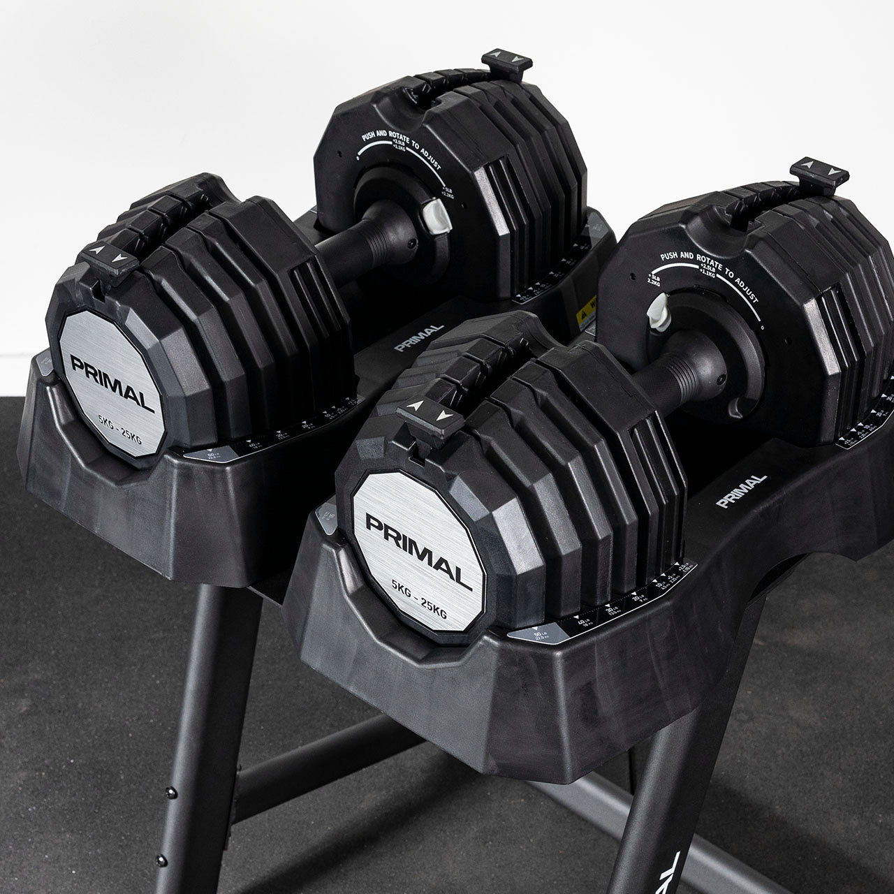 Primal Personal Series Adjustable Dumbbell - 25kg/55lb (SINGLE)