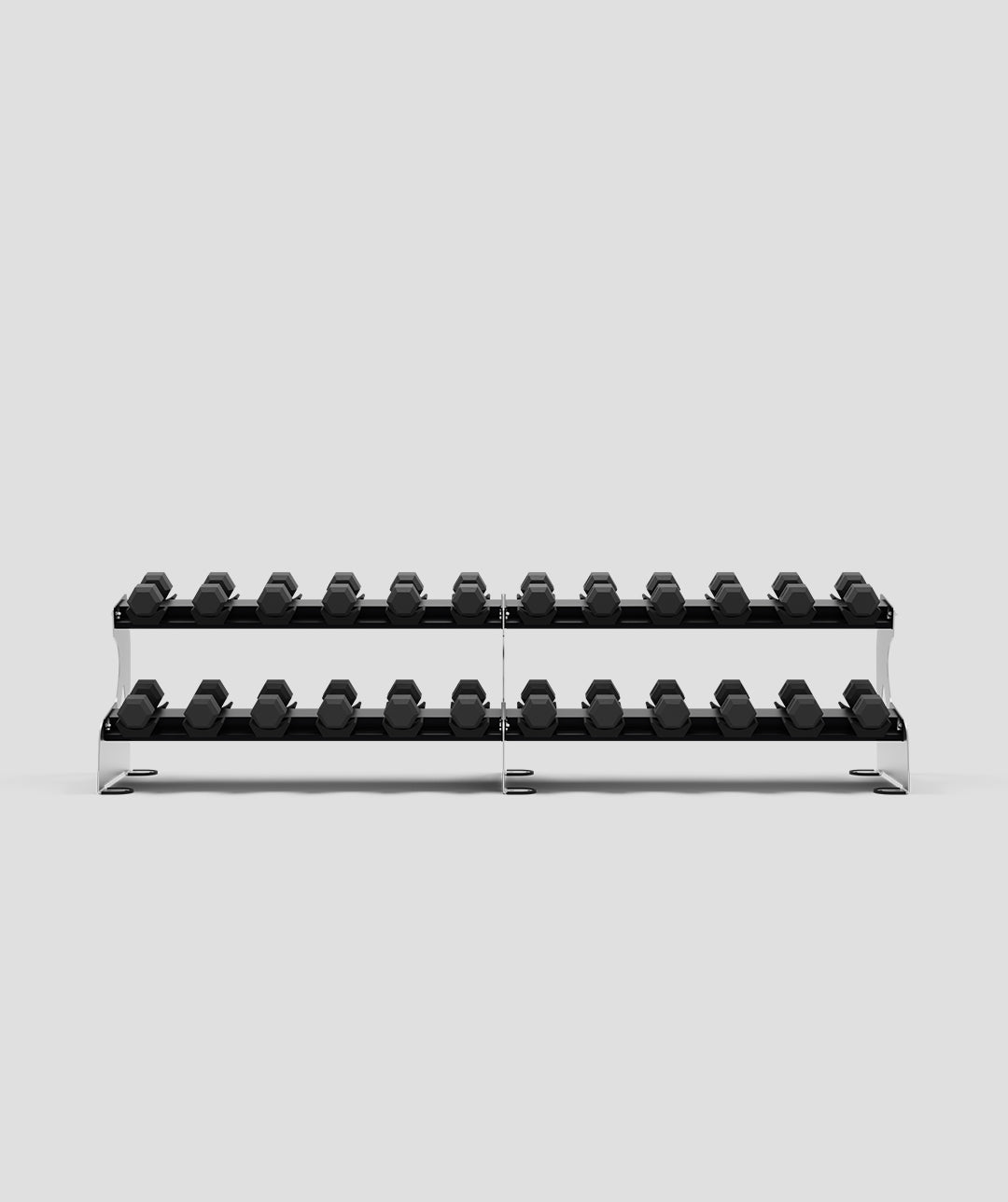 Exigo 3m 2-Tier Dumbbell Rack