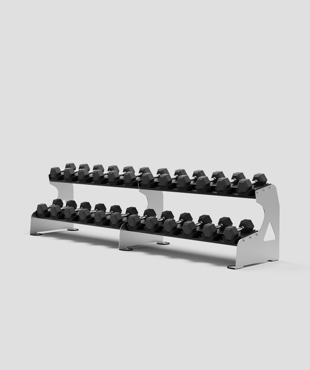 Exigo 3m 2-Tier Dumbbell Rack