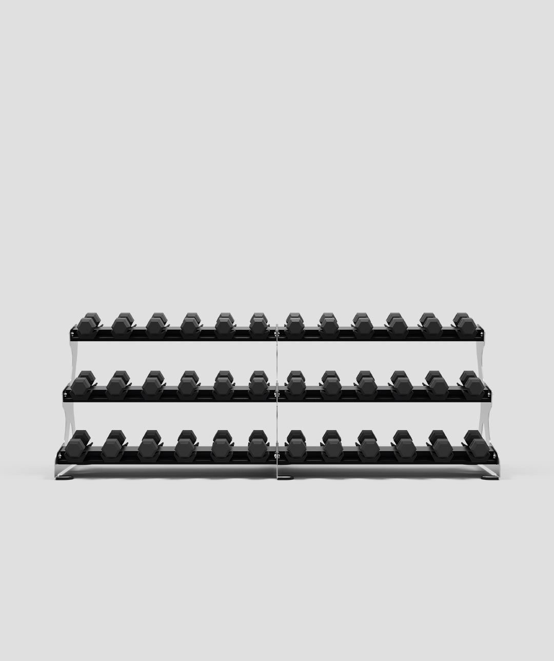 Exigo 3m 3-Tier Dumbbell Rack