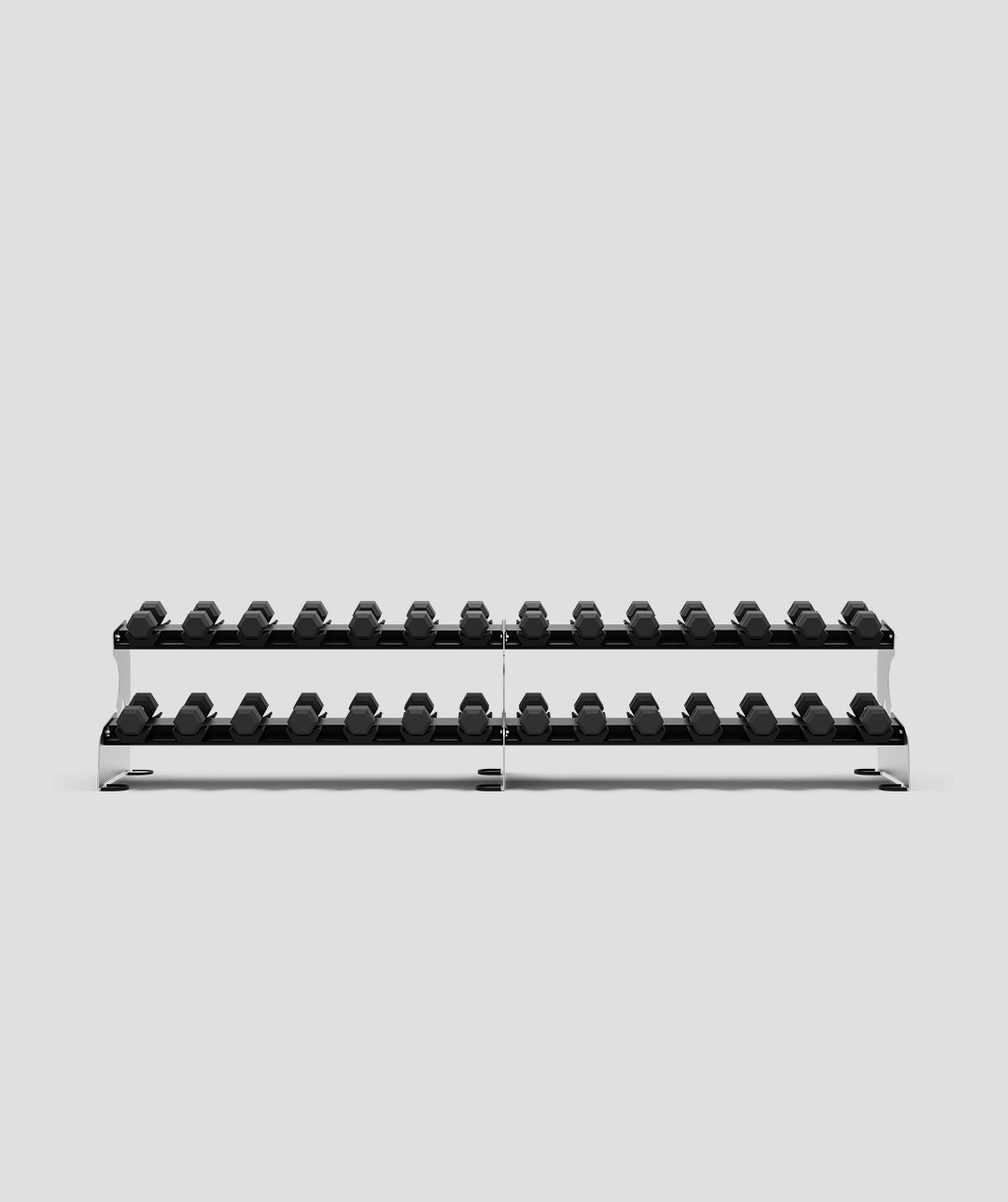 Exigo 3.5m 2-Tier Dumbbell Rack