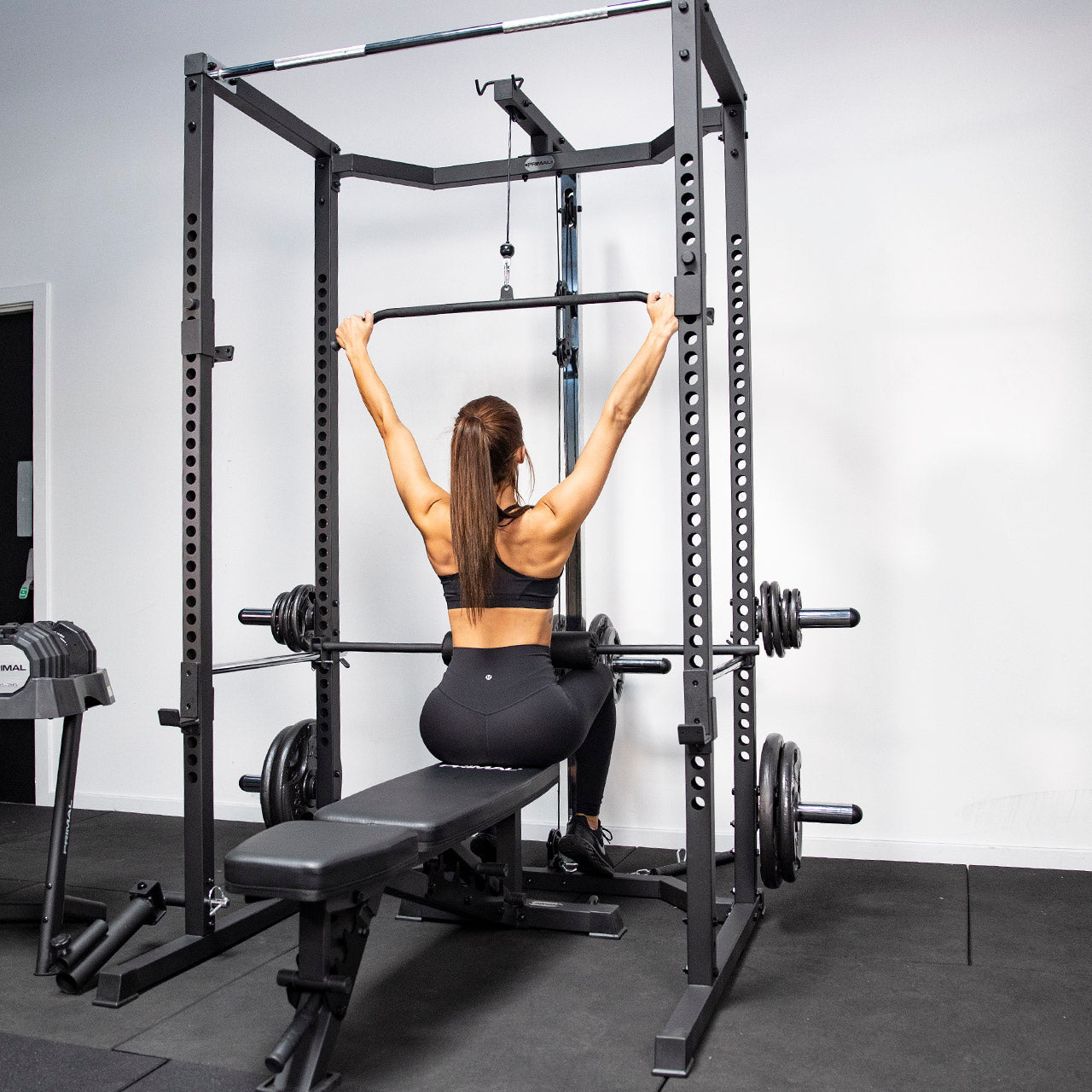 Primal Personal Series Home Rack with Dip & Landmine