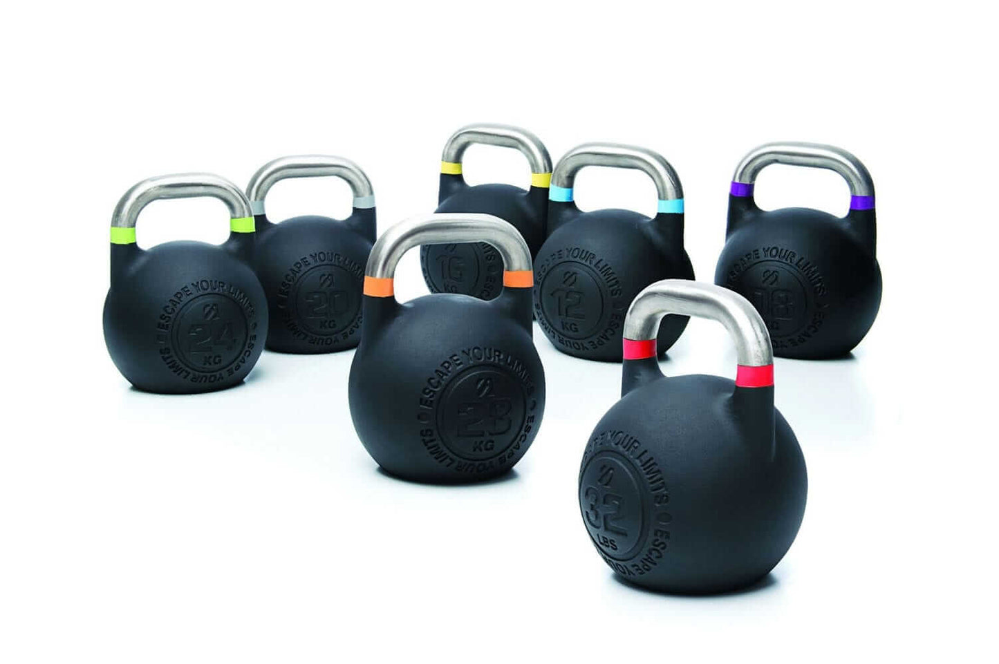 Escape Competition Pro Kettlebell 2.0 Set (8 - 32kg)