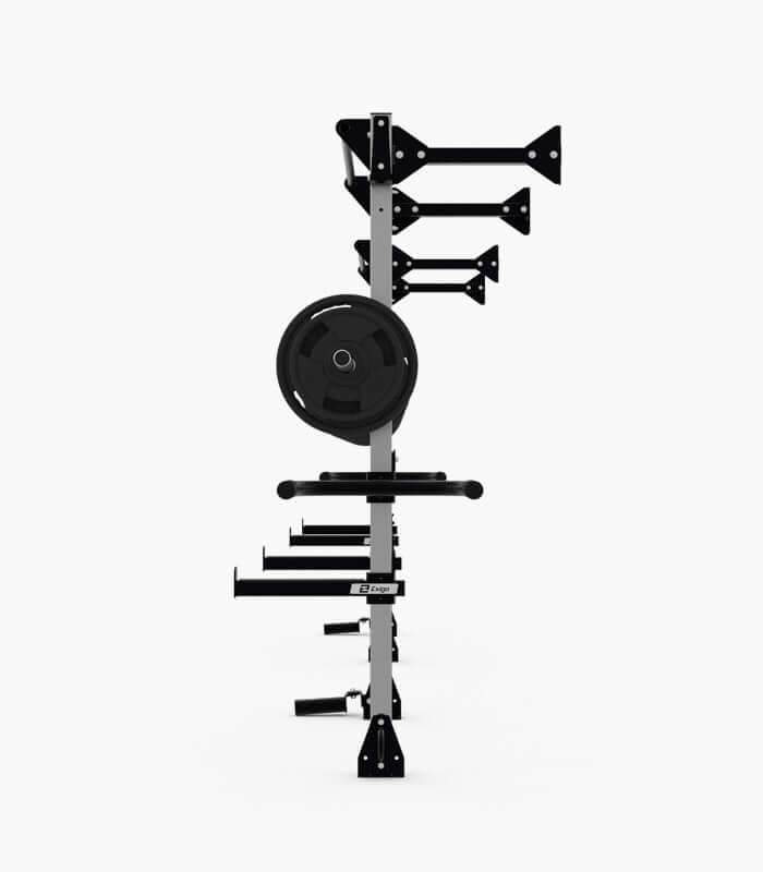 Exigo E70 2 Bay Wall Rack