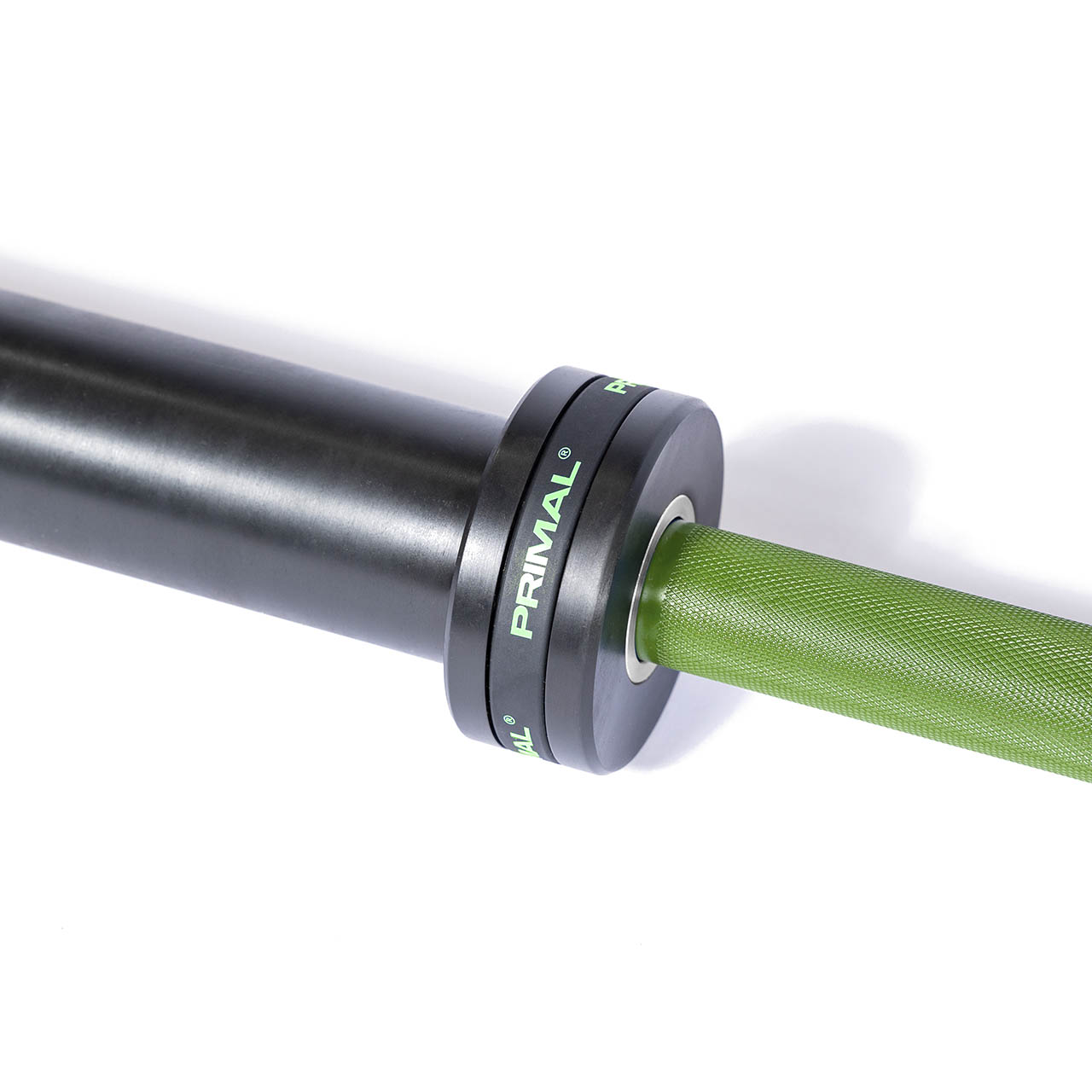 Primal Pro Series 8 Needle Dual Knurl 20kg Olympic Bar - Teflon Coating