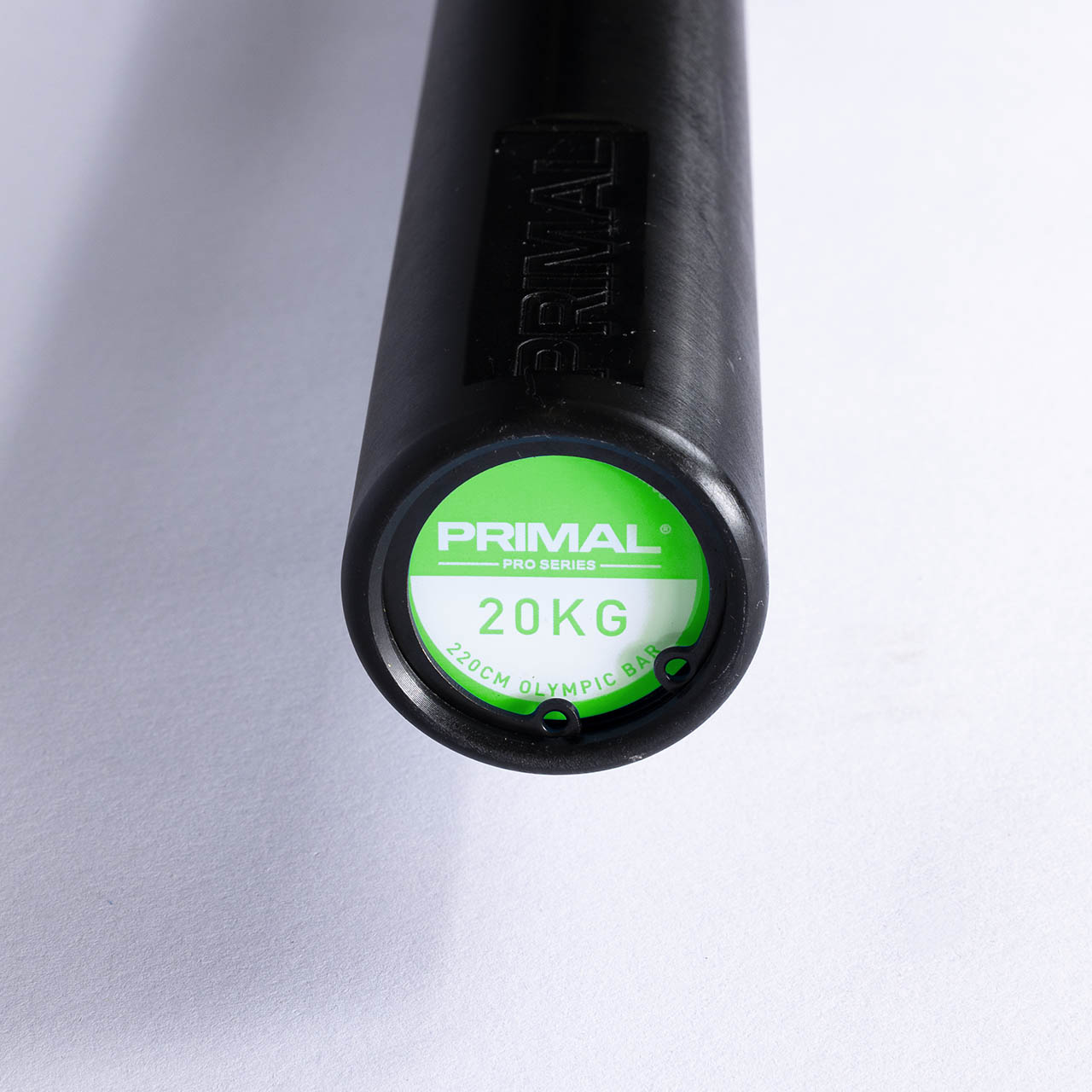 Primal Pro Series 8 Needle Dual Knurl 20kg Olympic Bar - Teflon Coating