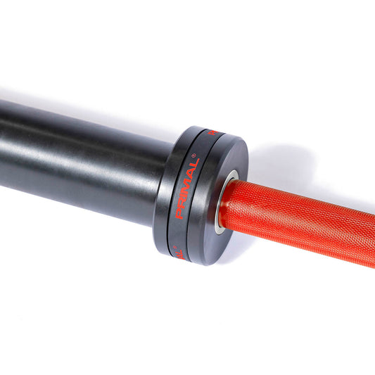 Primal Pro Series 8 Needle Dual Knurl 20kg Olympic Bar - Teflon Coating
