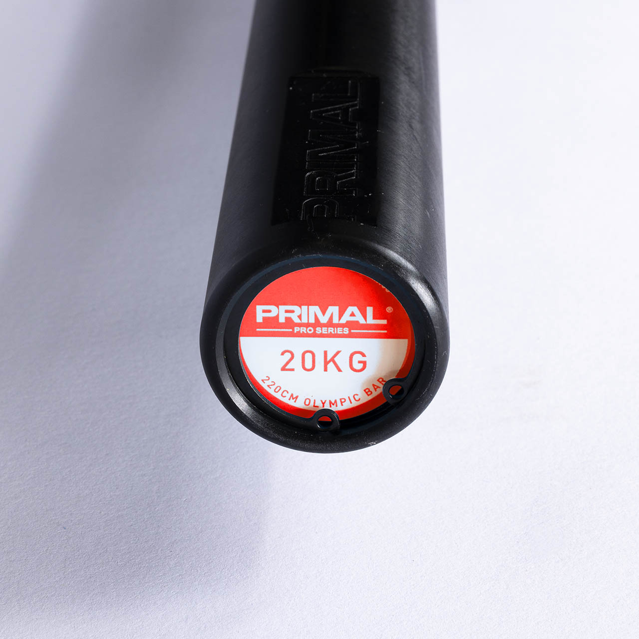 Primal Pro Series 8 Needle Dual Knurl 20kg Olympic Bar - Teflon Coating