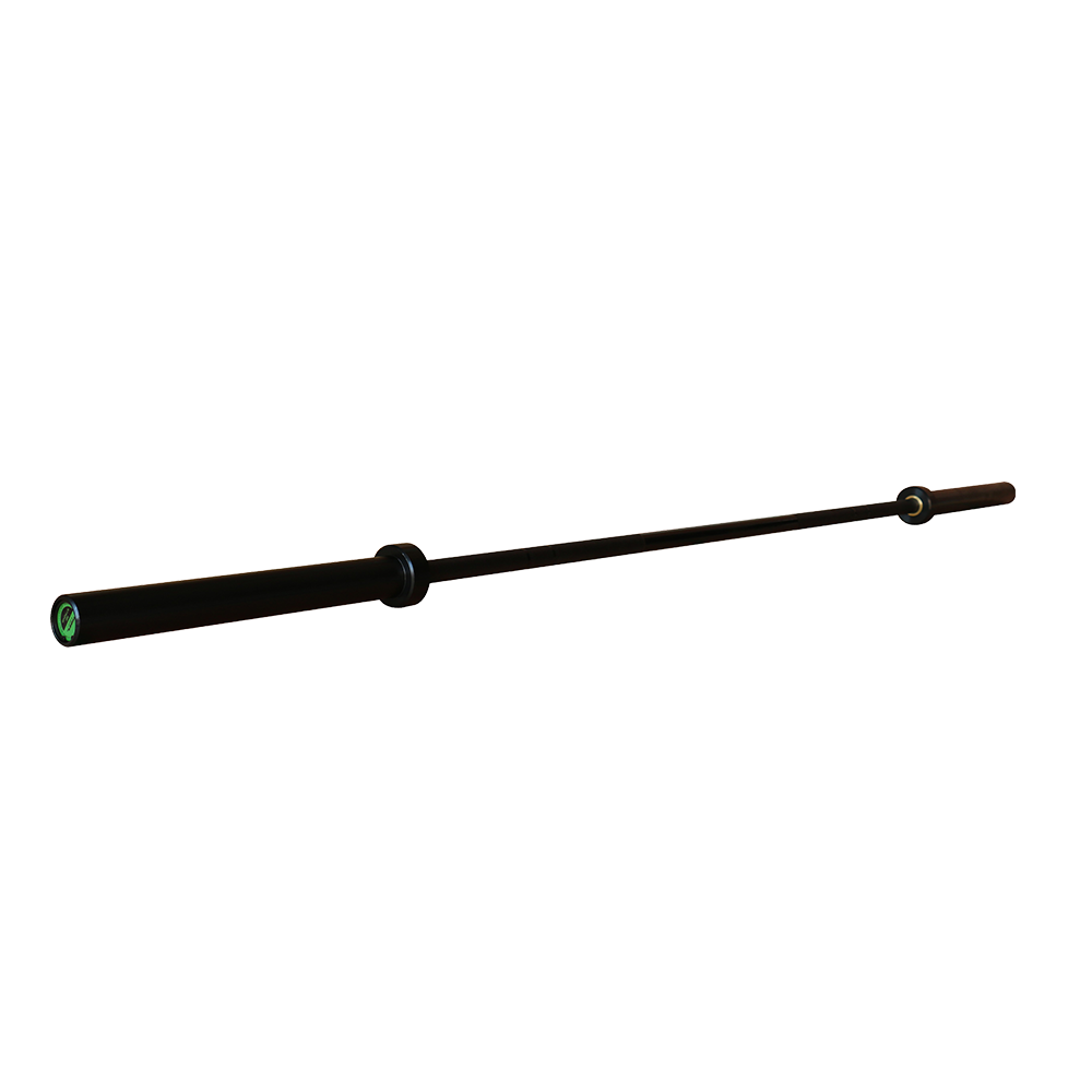 Primal Pro Series 4 Needle Dual Knurl 7ft Olympic Bar - Black
