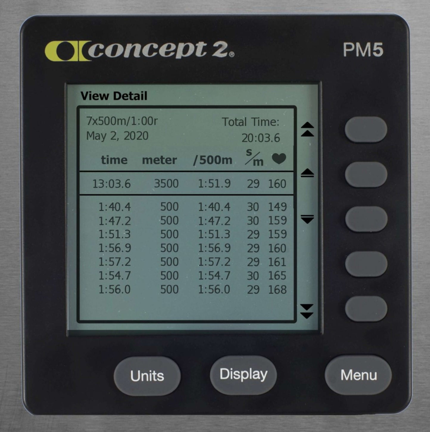 Concept 2 Model D Rower With PM5 Monitor (Rowerg)