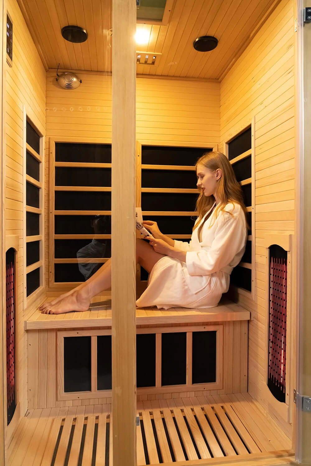 2 Person Habitat Full Spectrum Indoor Infrared Sauna