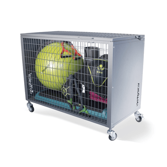 Physical Company Wheeled Storage Cage