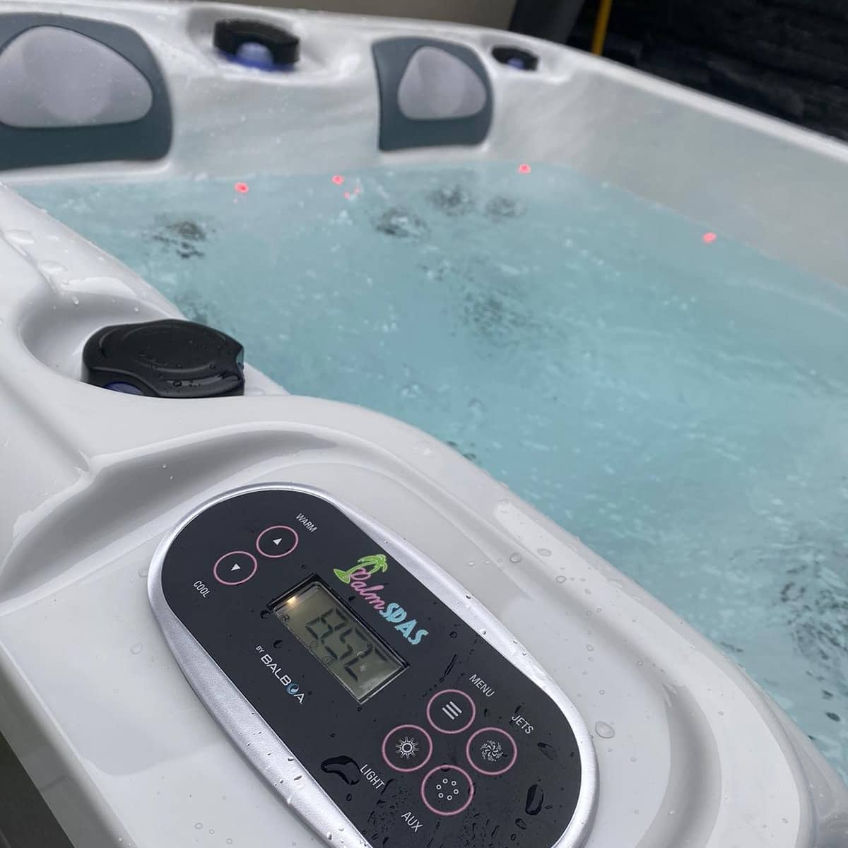 Dual Lounger + 3 Seater Hot Tub