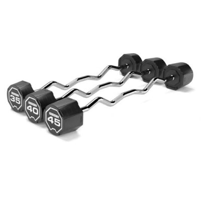 Escape Nucleus Urethane Curl Barbell (10 - 45kg)