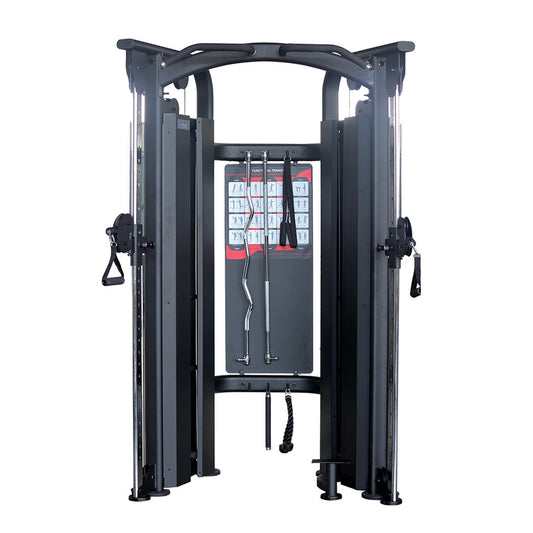 Primal Pro Series Functional Trainer & Accessories 2 x 100kg weight stack